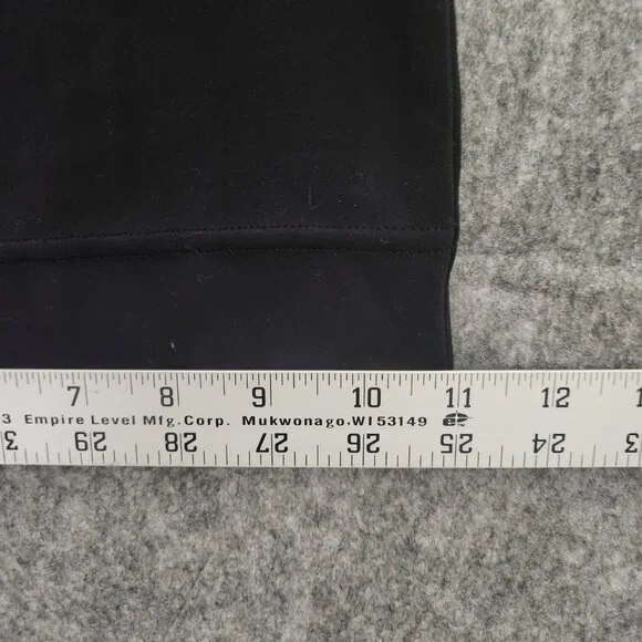 Halara High Waisted Button Pockets Wide Leg Casual Pants Women's XL Black Gym - Picture 11 of 11